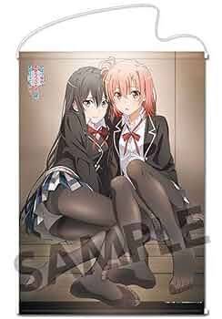 Amazon.co.jp: 俺ガイル タペストリー アニメ 雪ノ下雪乃 由比ヶ